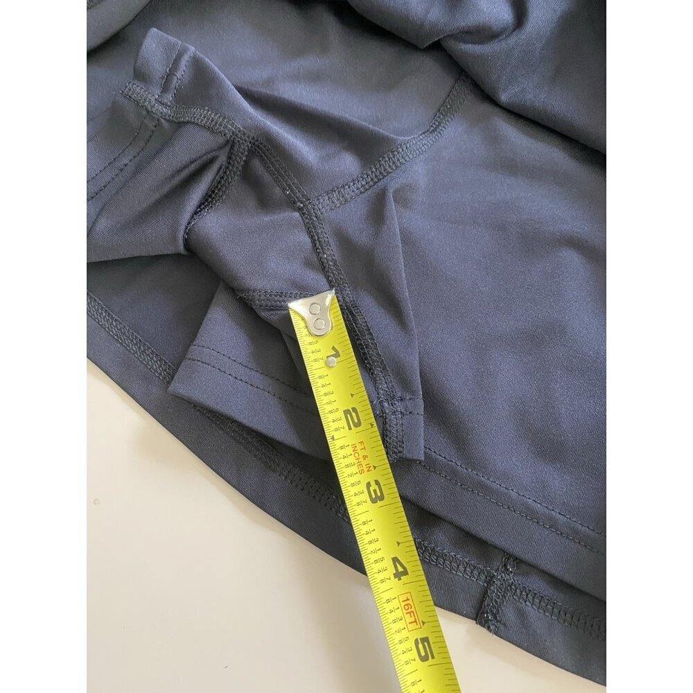 Tek Gear Skort Womens Size Large Black Tennis Skirt Golf Stretch Athletic Mesh - Picture 9 of 9